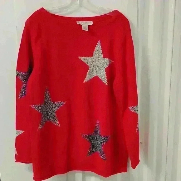 Red sweater women's - Picture 1 of 4